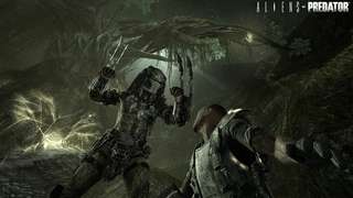 Illustration for article titled Aliens vs Predator Screens Burst Out Of Gamescom's Chest